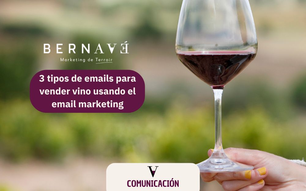 3 tipos de emails para vender vino usando el email marketing